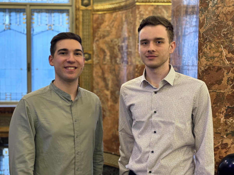 Eszenyi Zsombor és Záray Viktor karmester vizsgakoncertje