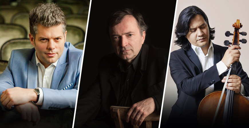 Kelemen Barnabás, Claudio Bohórquez és Nagy Péter