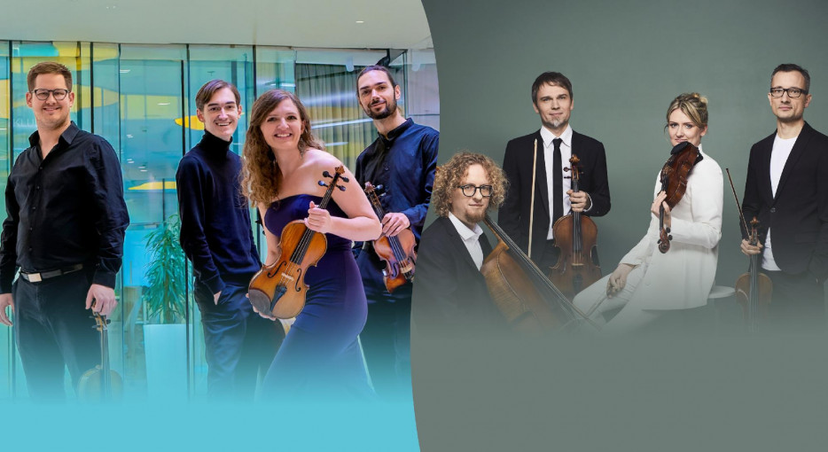 Contemporary Evening by the NeoQuartet and  the Korossy Quartet