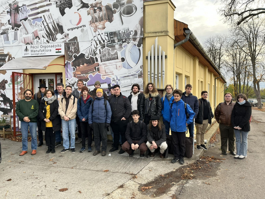 Pécsi Orgonaépítő Manufaktúra műhelylátogatás